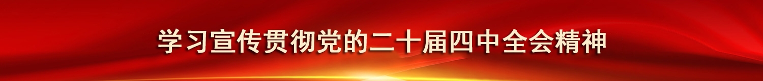 学习宣传贯彻党的二十届四中全会精神
